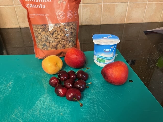 gathering the ingredients