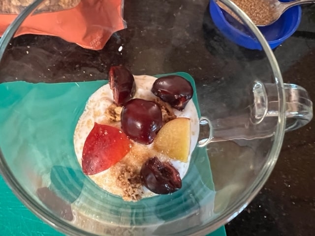 layering the parfait