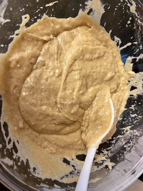 mixed batter