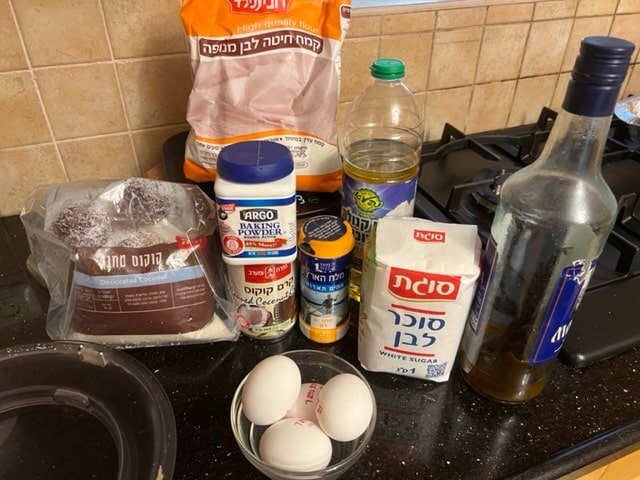 organize ingredients