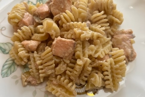 Cristo's Creamy Sallmon Pasta