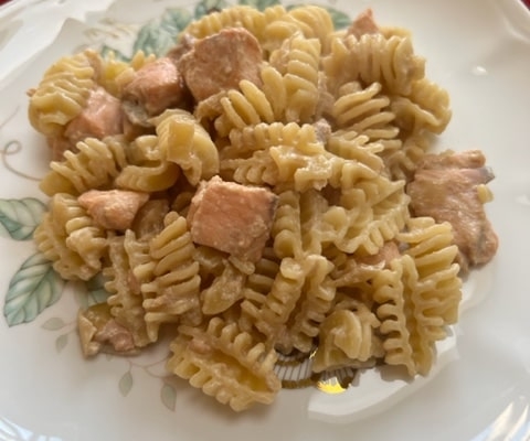 Cristo's Creamy Sallmon Pasta
