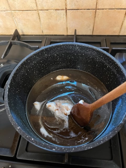 stir with spoon