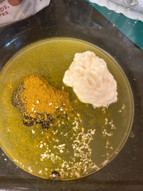 dressing ingredients