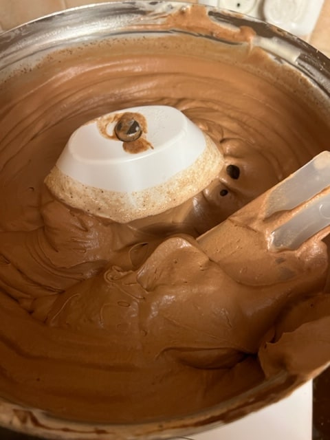 The mousse mixture