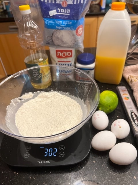 gathering the ingredients