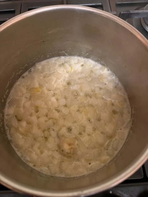 note the liquid dissipating