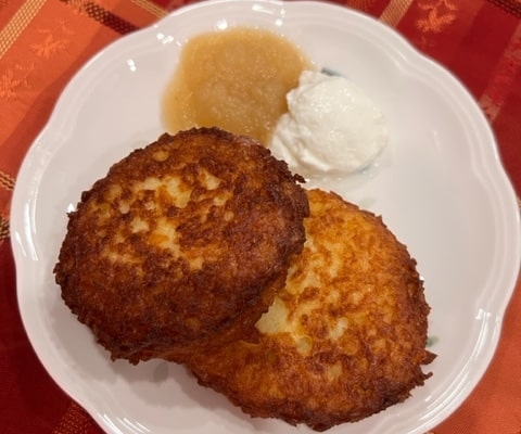 Latkes or Potato Pancakes