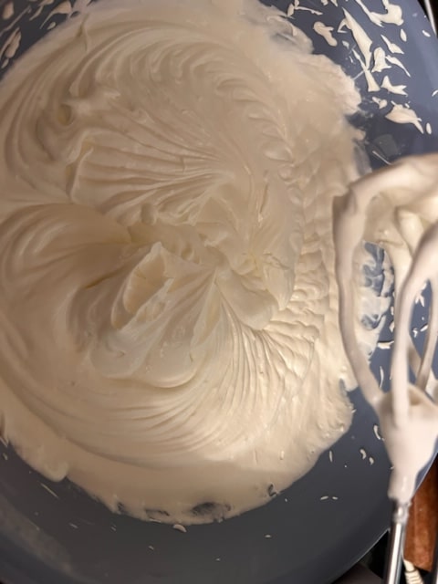 All whipped together