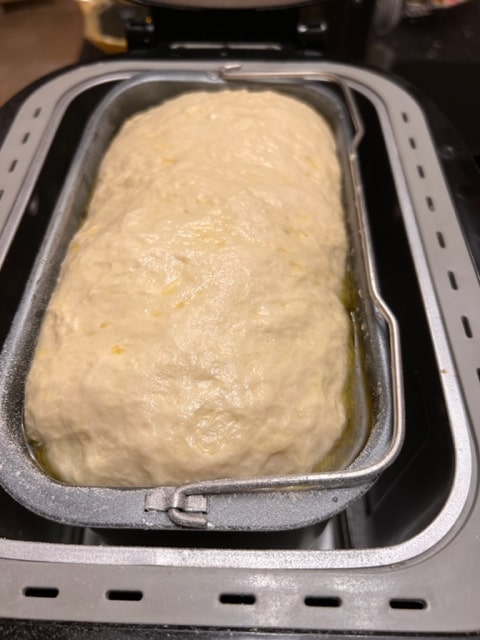 dough has doubled in bulk