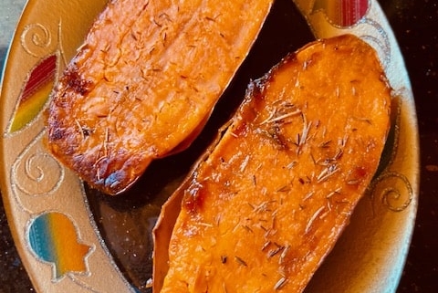 Caramelized Sweet Potatoes