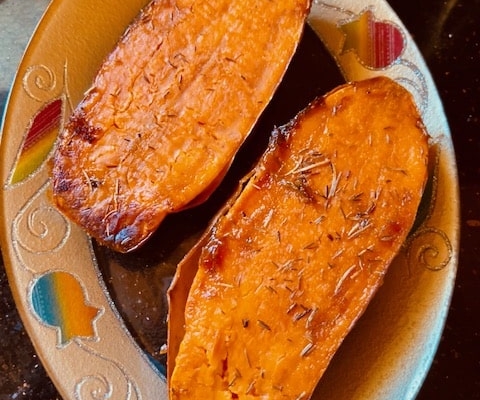 Caramelized Sweet Potatoes
