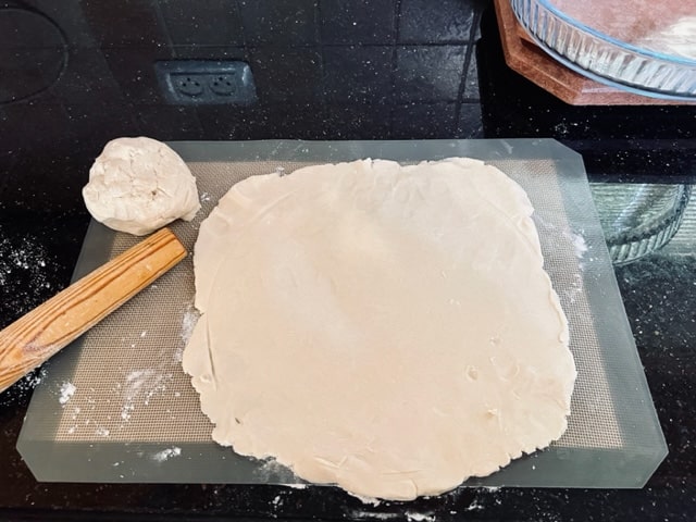 Preparing pie crust