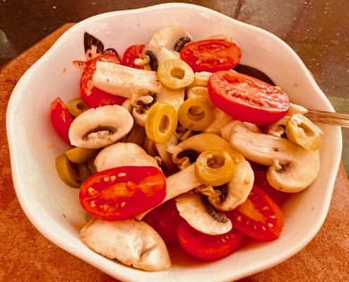 Netanel's Cherry Tomato Salad