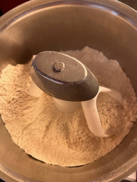 mix the dry ingredients together