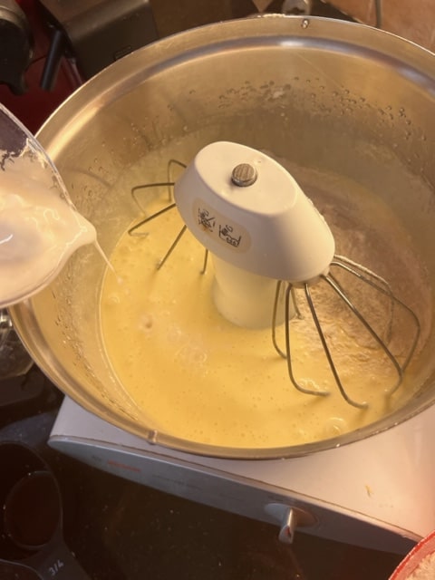 add coconut cream mixture