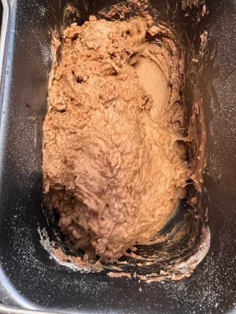 shaggy looking dough