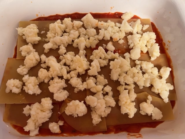 building the lasagna