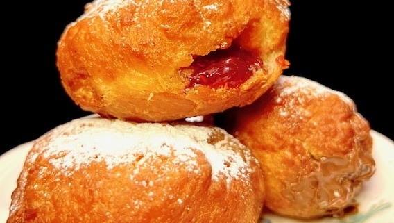 Sufganiyot or Jelly Donuts