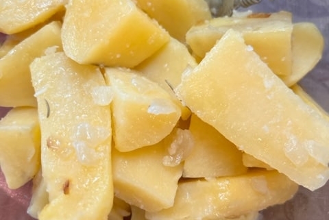 Smothered potatoes Arosa