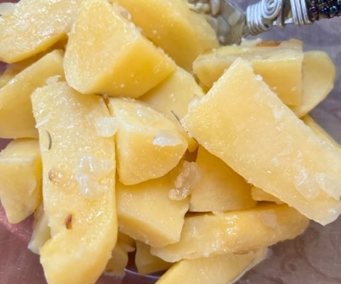 Smothered potatoes Arosa