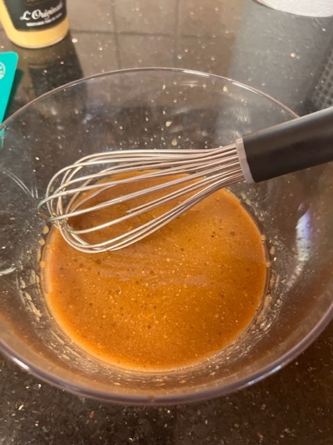 the emulsified dressing