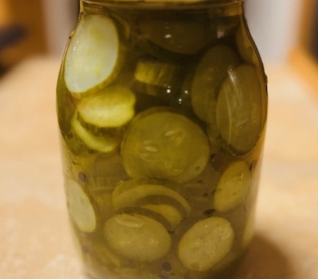 Gillian's 1 Hour Bread and Butter Pickles