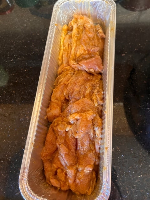 layering in the chicken