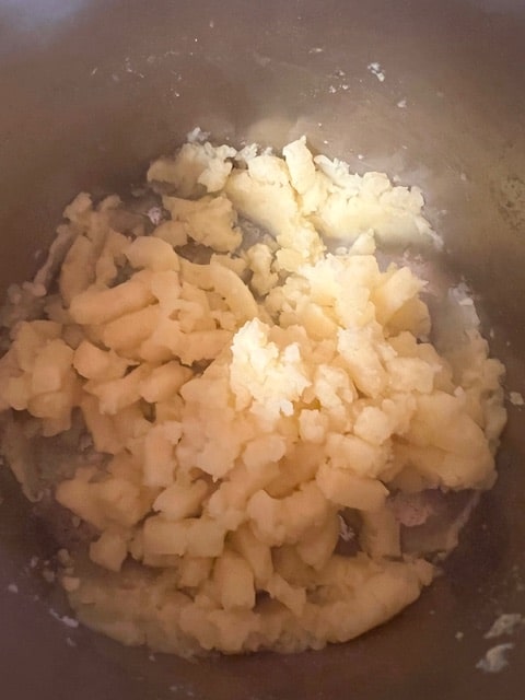 mashed potatoes