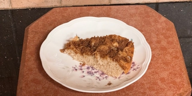 Sour cream crumb cake