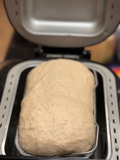 the dough has doubled in bulk