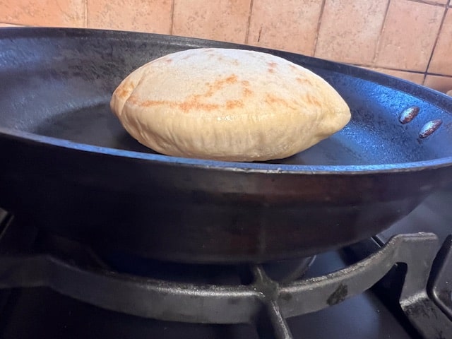 puffed like a pita