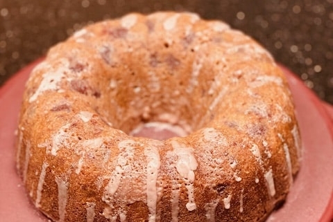 Cherry Cake with Cherry Icing