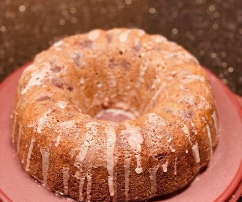 Cherry Cake with Cherry Icing