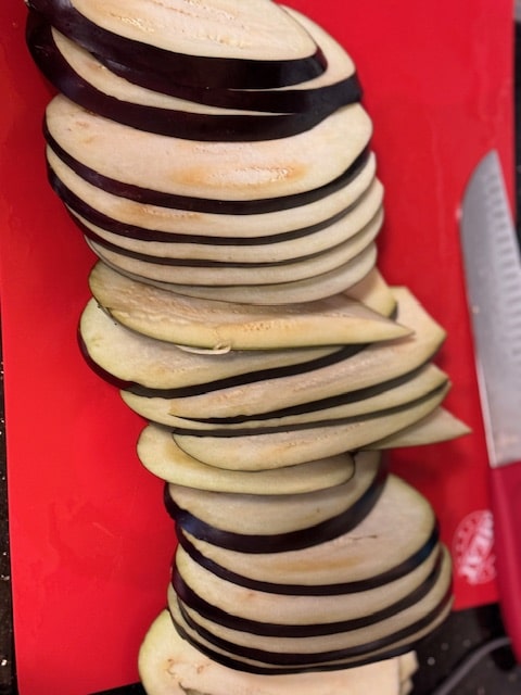 just want you to get an idea of the thinness of the slices