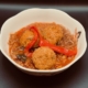 Fish Balls in Tomato and Pepper Sauce