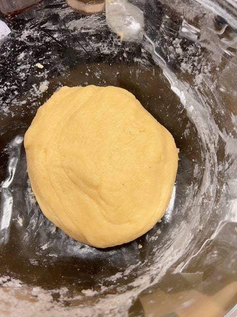 nice dough is formed