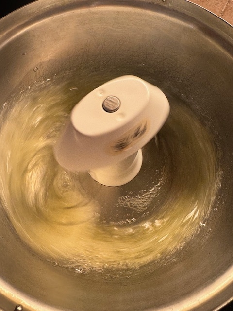 getting a bit frothy