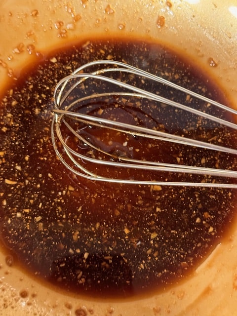whisked dressing