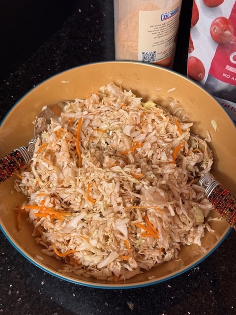 toss with the cranberries