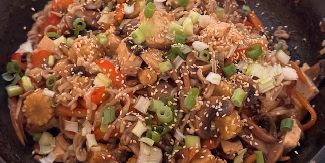 Vegetarian Stir Fry with Tofu