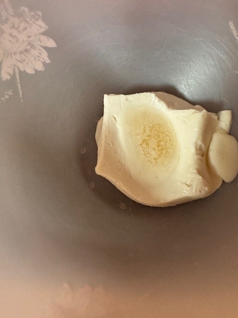 softened butter/marg