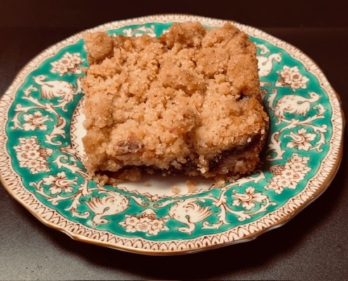 Cranberry Orange Streusel Squares