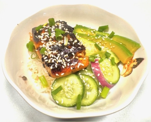 Salmon Rice Bowl