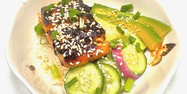 Salmon Rice Bowl