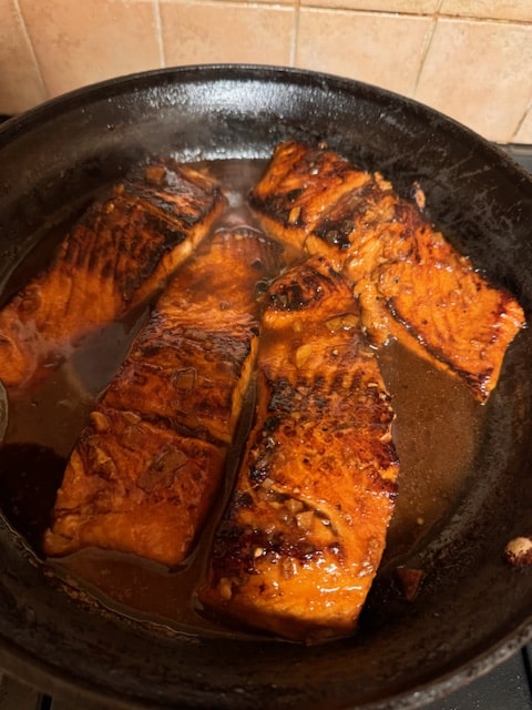 fish has been turned over