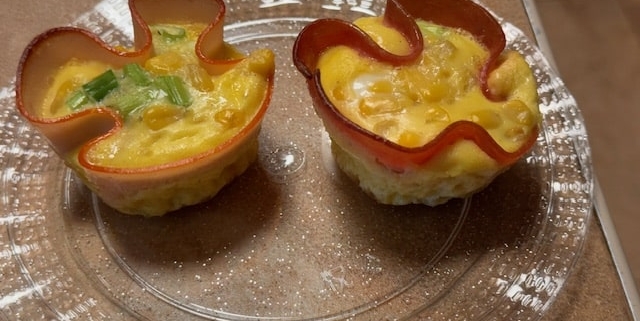 Salami and Egg Cups