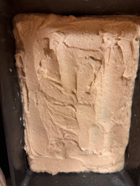 first layer of batter