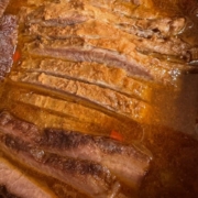 Dry Rub Brisket in Gravy