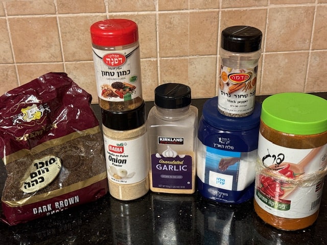 dry rub ingredients